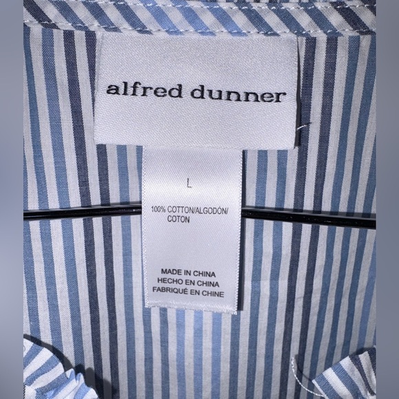 Alfred Dunner top size L 100% Cotton - Picture 4 of 4